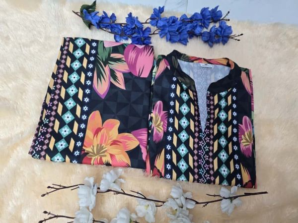 floral kurta pant set floral kurta pant set