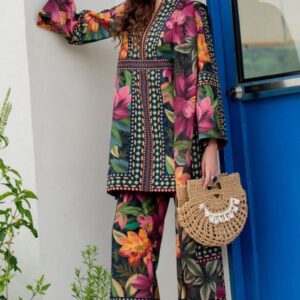 floral kurta pant set