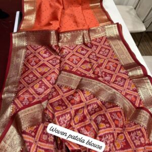 sarees (bandhani and patola)